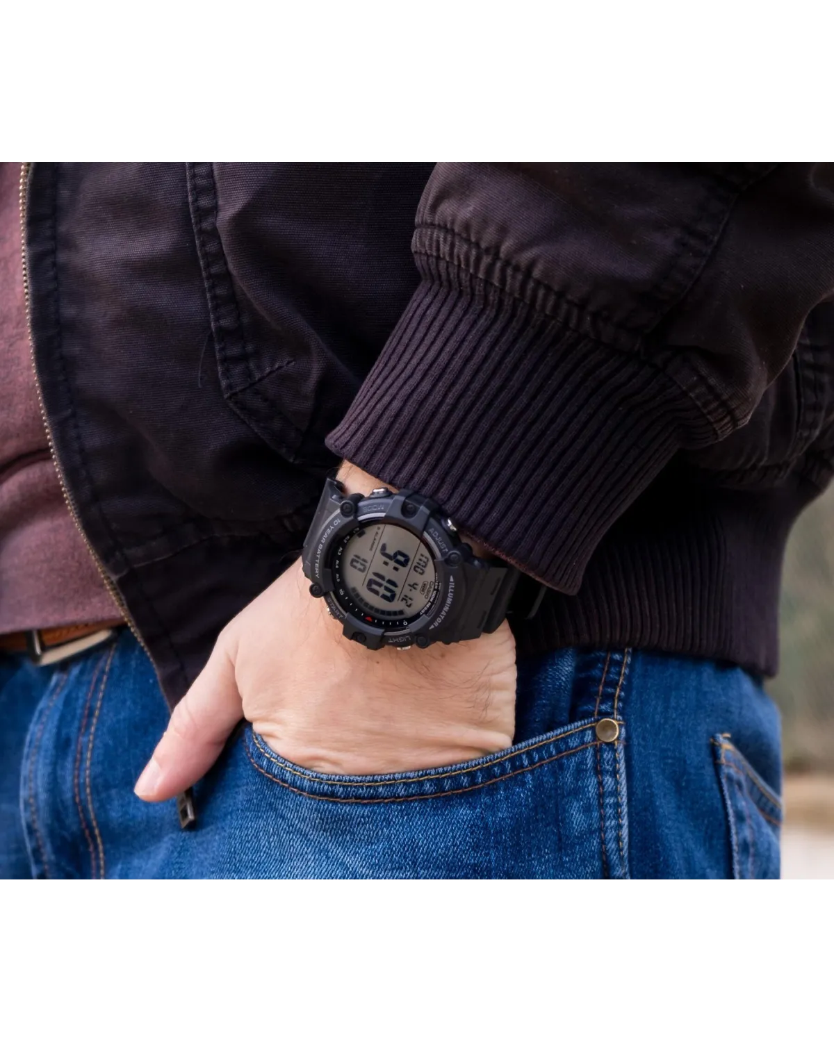 ZEGAREK MĘSKI CASIO SPORT ILLUMINATOR AE-1500WH-1A + BOX