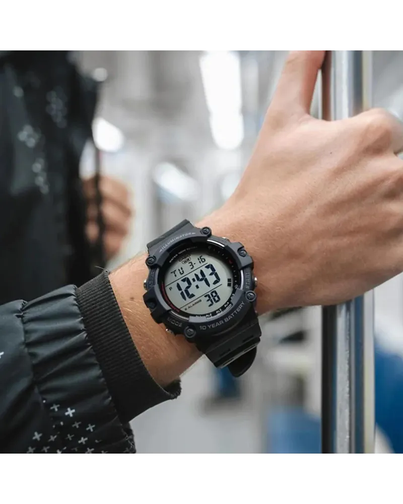 ZEGAREK MĘSKI CASIO SPORT ILLUMINATOR AE-1500WH-1A + BOX