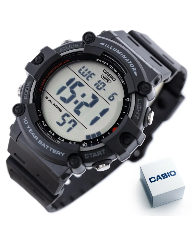 ZEGAREK MĘSKI CASIO SPORT ILLUMINATOR AE-1500WH-1A + BOX