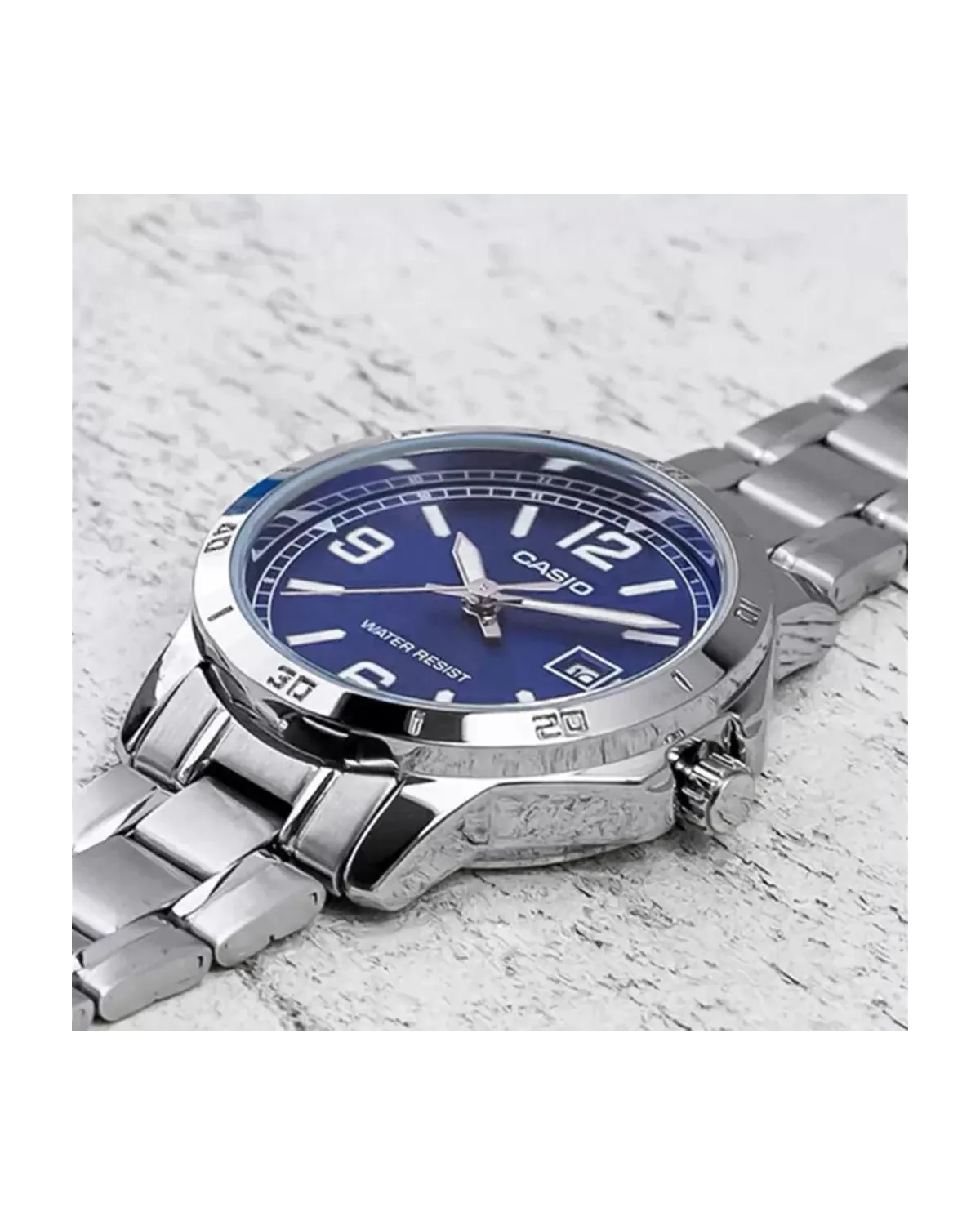 ZEGAREK MĘSKI CASIO MTP-V004D-2B (zd047g) + BOX