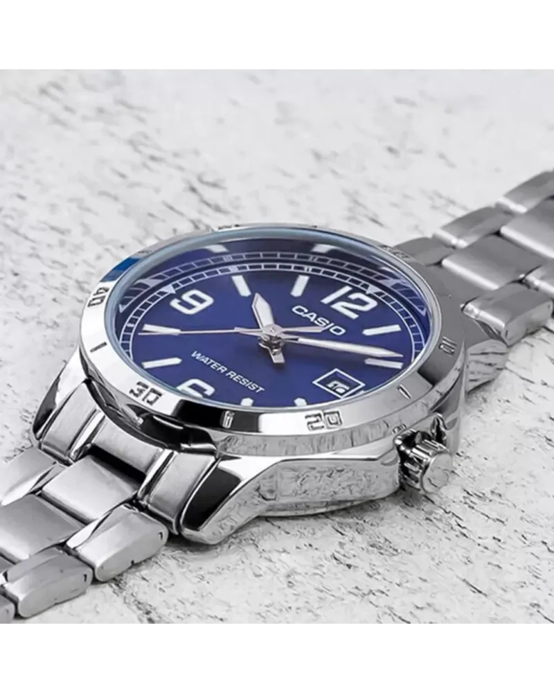 ZEGAREK MĘSKI CASIO MTP-V004D-2B (zd047g) + BOX