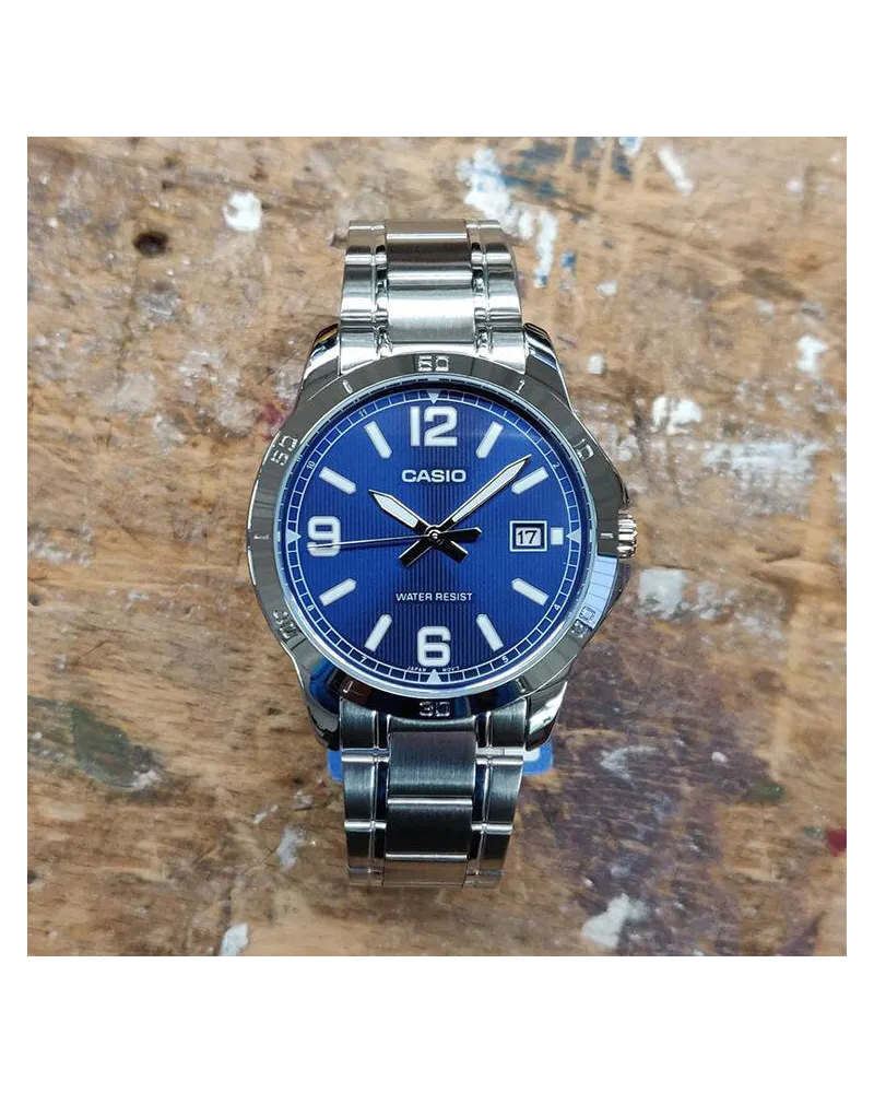 ZEGAREK MĘSKI CASIO MTP-V004D-2B (zd047g) + BOX