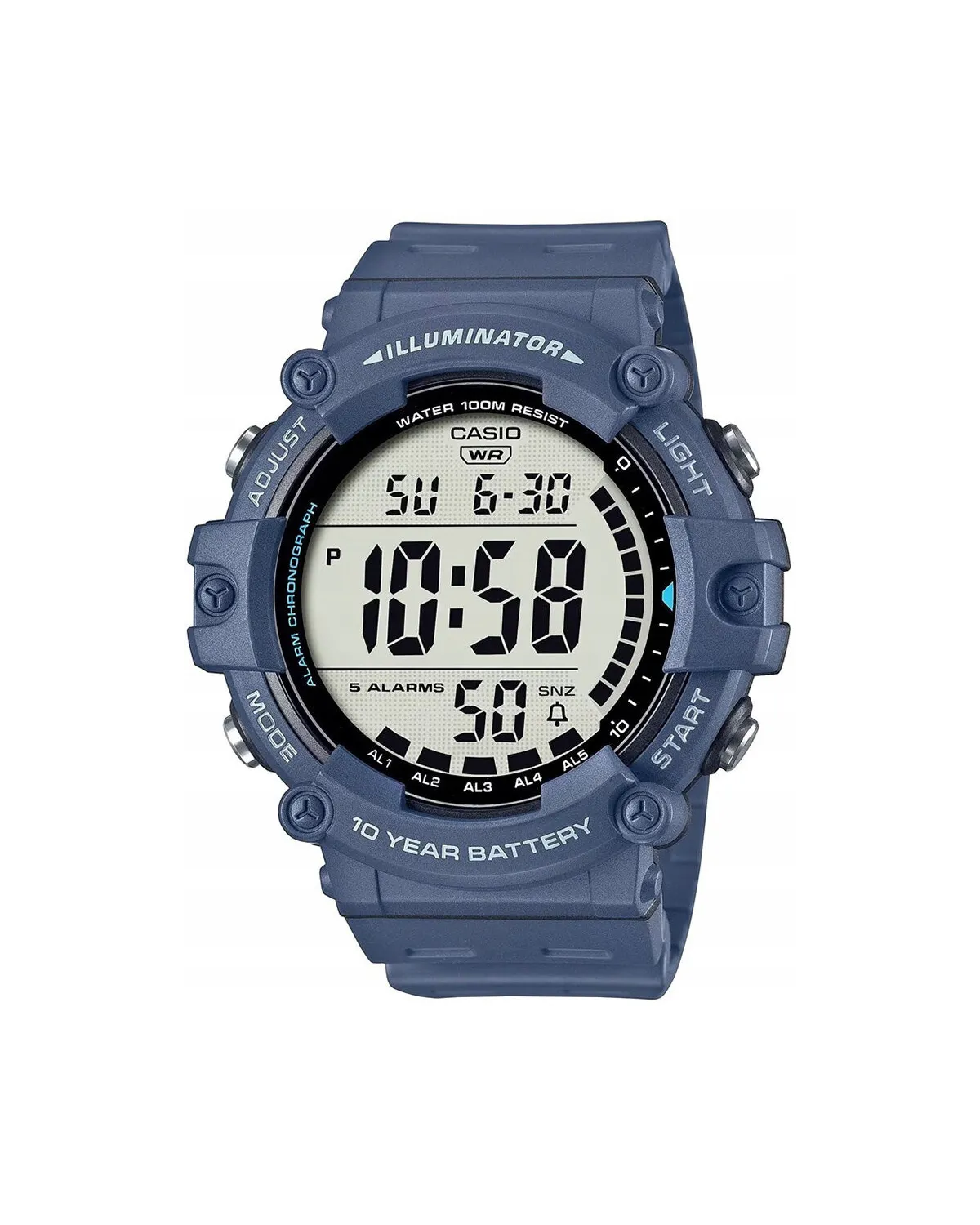 ZEGAREK MĘSKI CASIO SPORT ILLUMINATOR AE-1500WH-2A + BOX ZEGAREK MĘSKI CASIO SPORT ILLUMINATOR AE-1500WH-2A + BOX