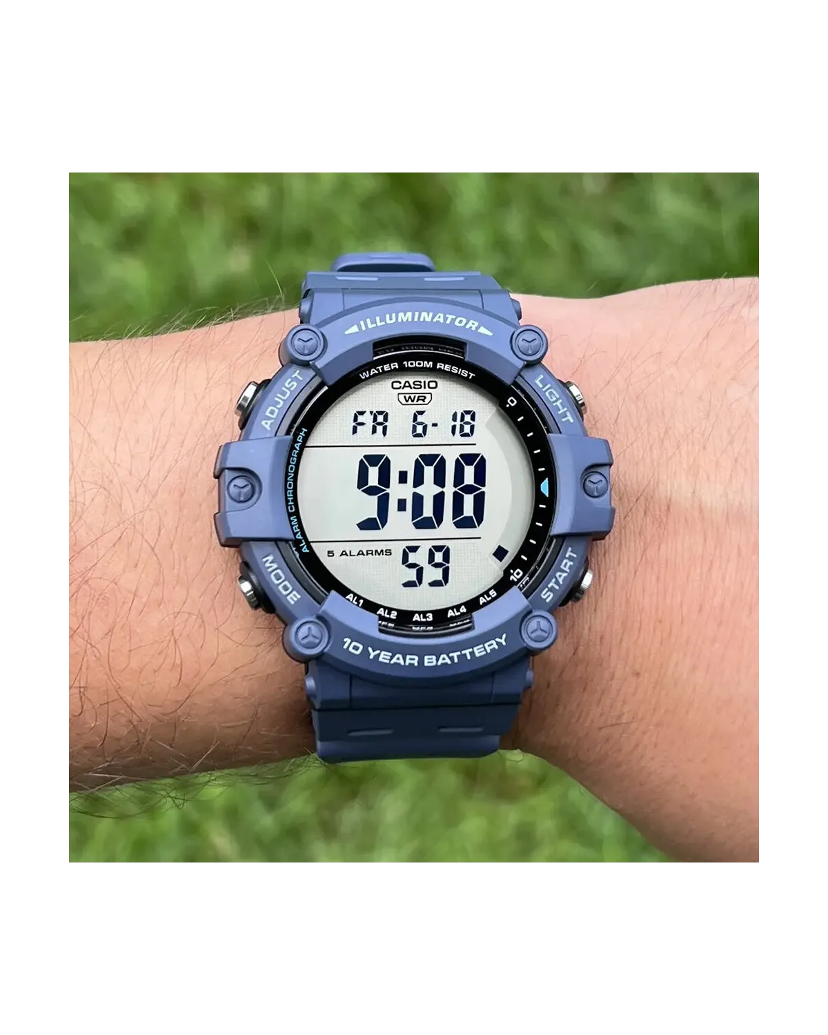 ZEGAREK MĘSKI CASIO SPORT ILLUMINATOR AE-1500WH-2A + BOX ZEGAREK MĘSKI CASIO SPORT ILLUMINATOR AE-1500WH-2A + BOX