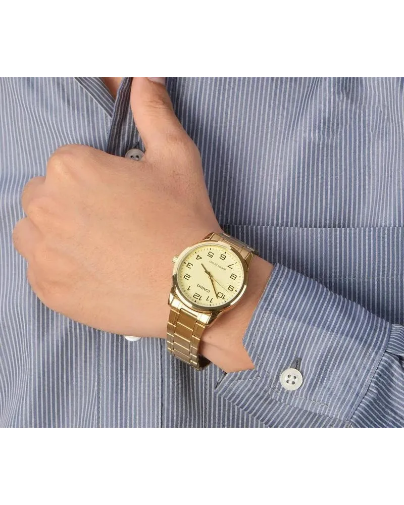 ZEGAREK MĘSKI CASIO MTP-V001G-9B + BOX
