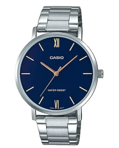 ZEGAREK MĘSKI CASIO MTP-VT01D-2B (zd165n) + BOX