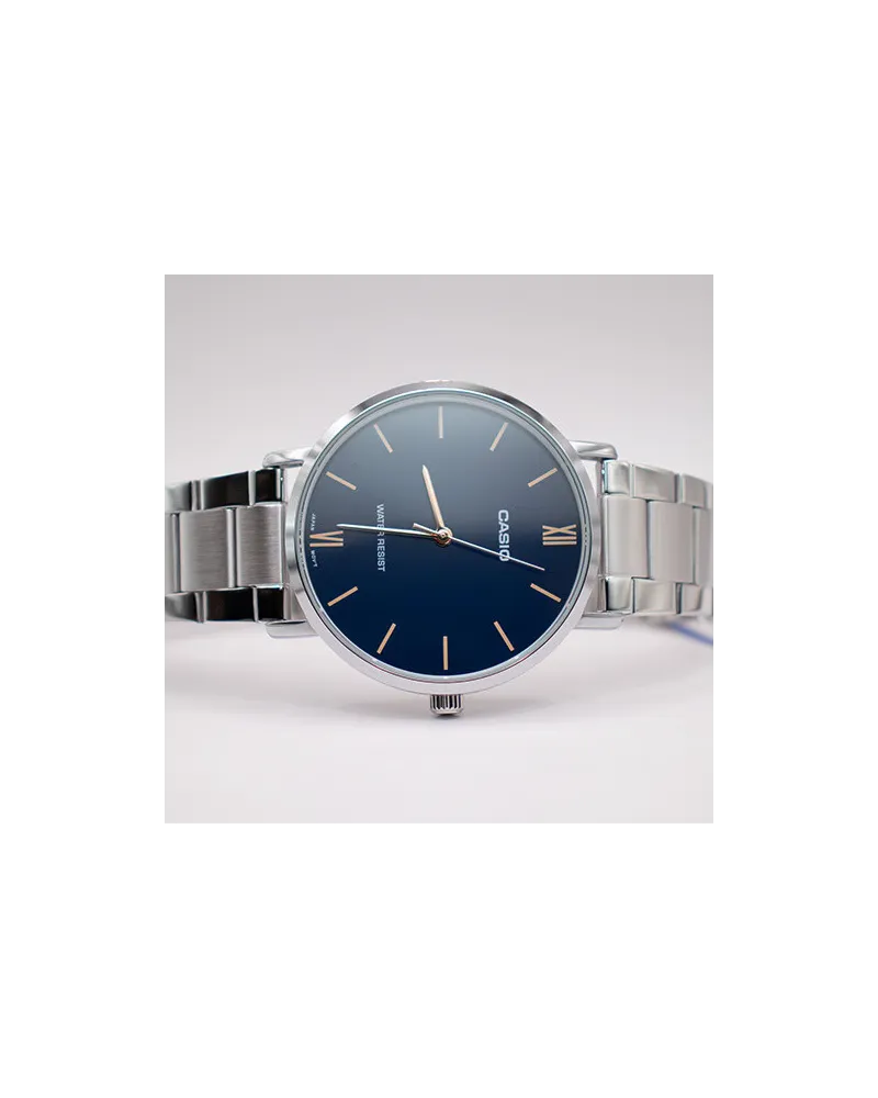 ZEGAREK MĘSKI CASIO MTP-VT01D-2B (zd165n) + BOX