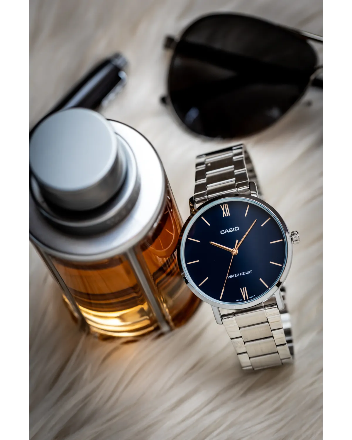 ZEGAREK MĘSKI CASIO MTP-VT01D-2B (zd165n) + BOX