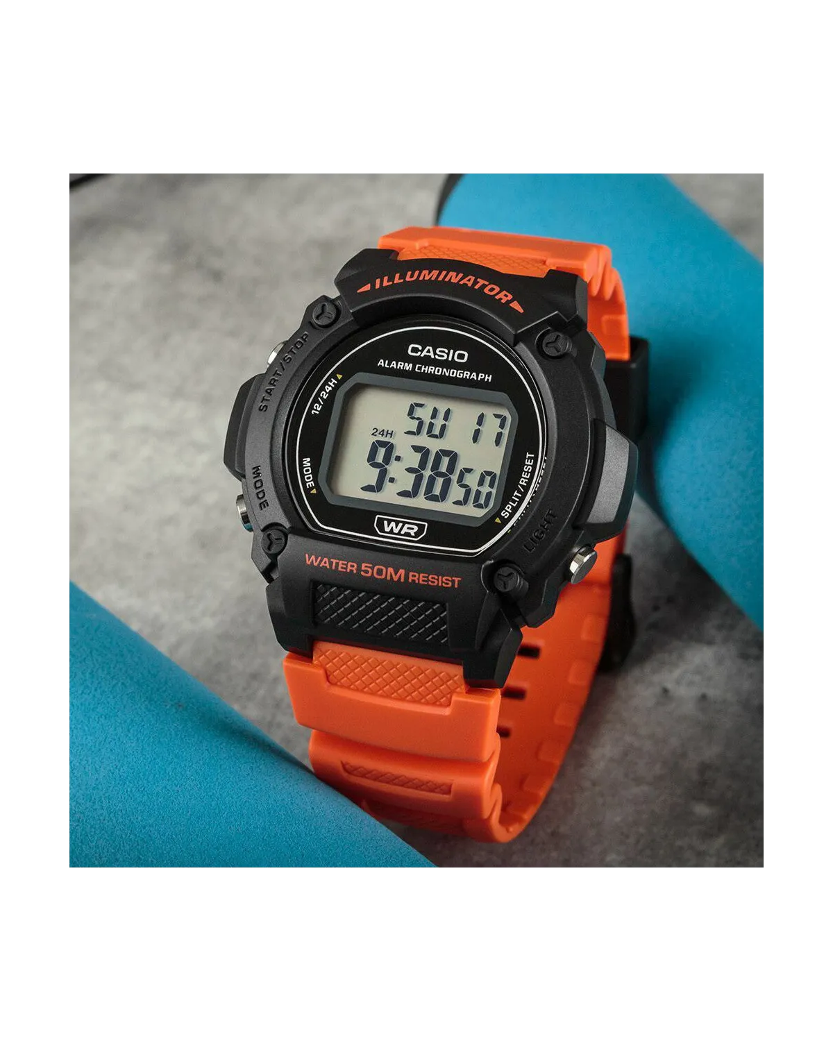 ZEGAREK MĘSKI CASIO W-219H-4A + BOX ZEGAREK MĘSKI CASIO W-219H-4A + BOX