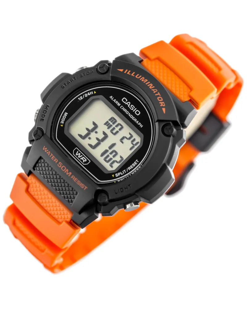 ZEGAREK MĘSKI CASIO W-219H-4A + BOX ZEGAREK MĘSKI CASIO W-219H-4A + BOX