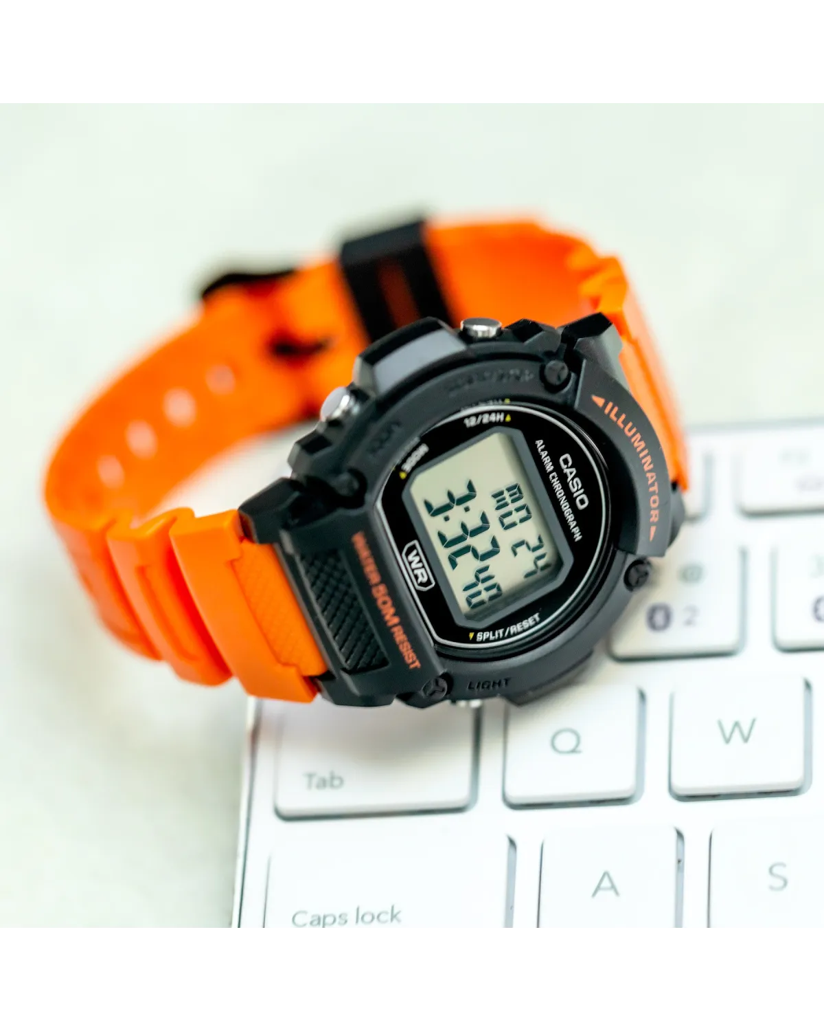 ZEGAREK MĘSKI CASIO W-219H-4A + BOX ZEGAREK MĘSKI CASIO W-219H-4A + BOX