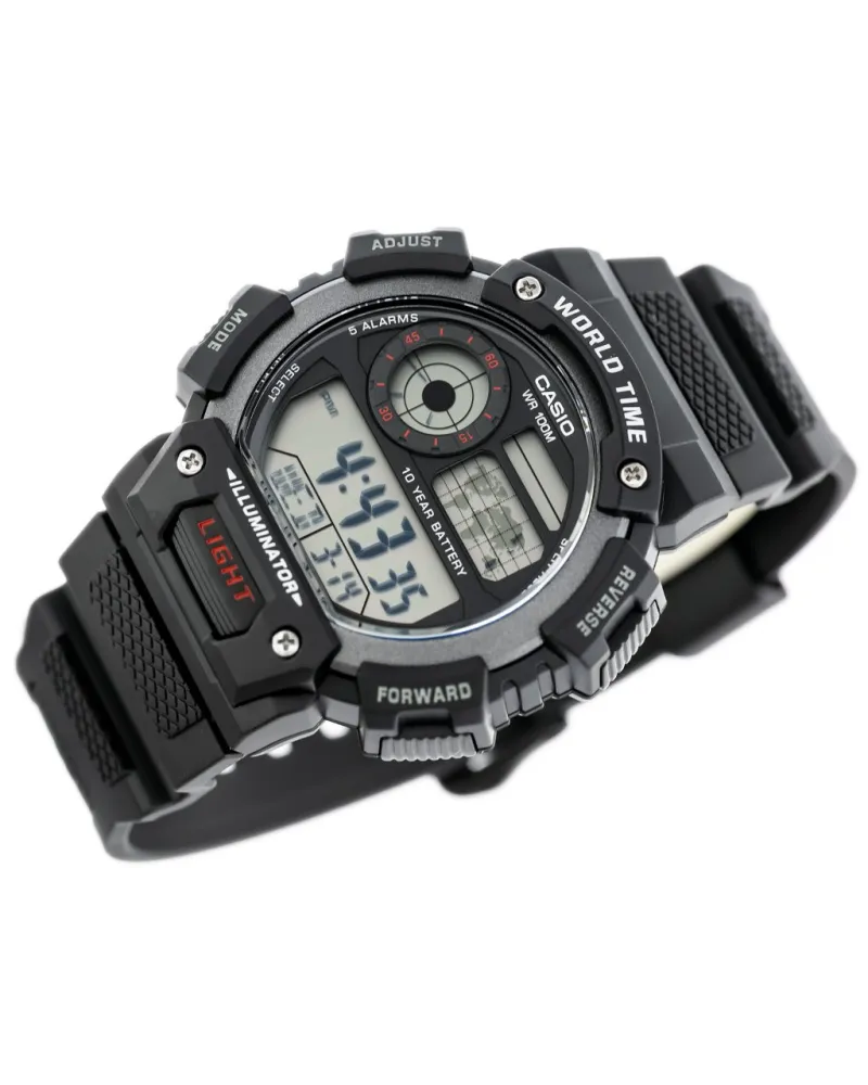 ZEGAREK MĘSKI CASIO AE-1400WH-1AVDF (zd111a) + BOX