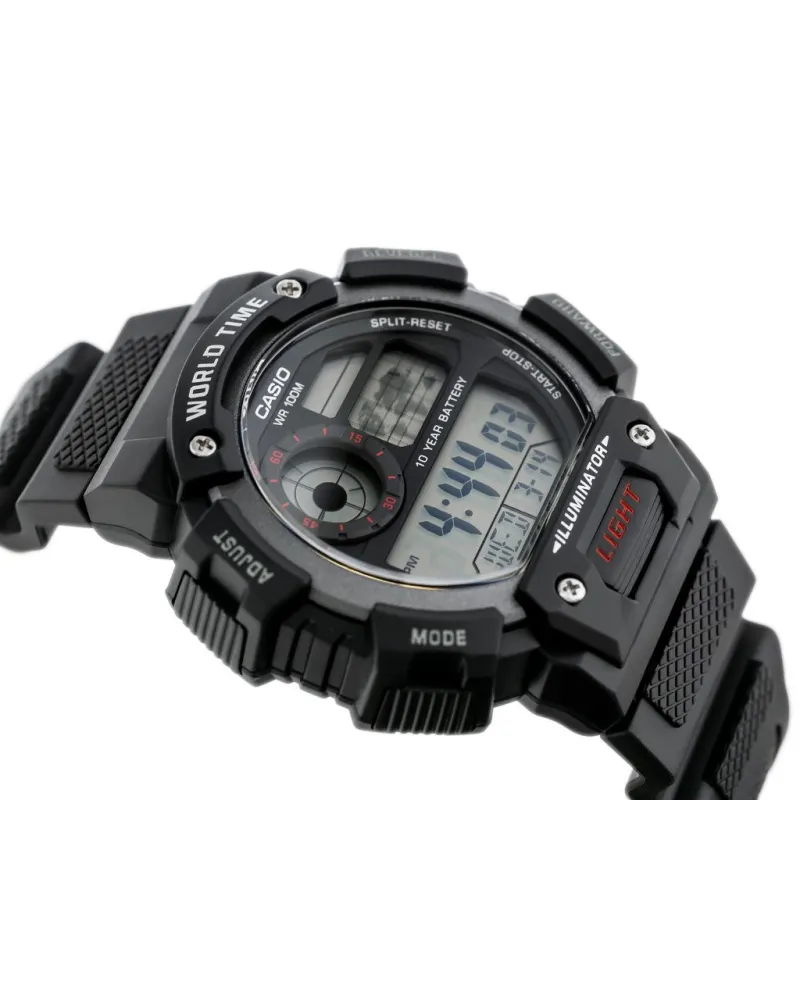 ZEGAREK MĘSKI CASIO AE-1400WH-1AVDF (zd111a) + BOX