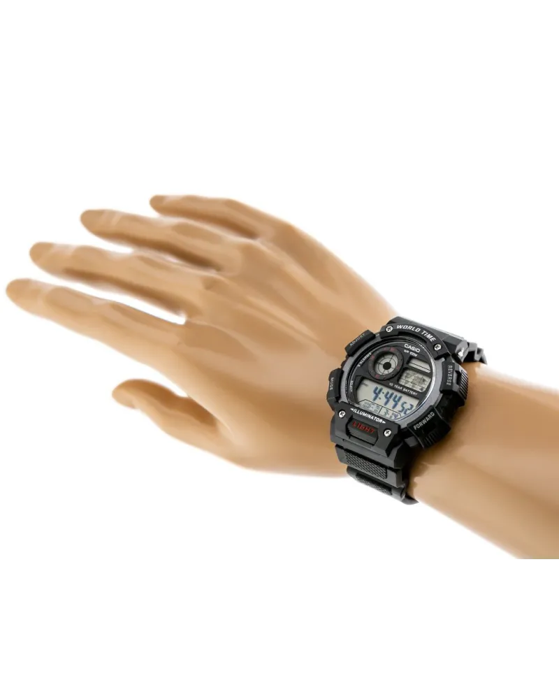 ZEGAREK MĘSKI CASIO AE-1400WH-1AVDF (zd111a) + BOX