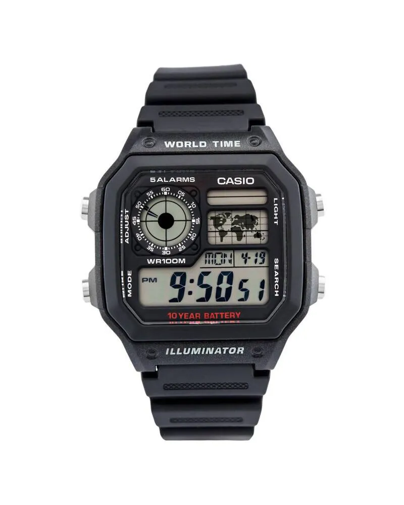 ZEGAREK MĘSKI CASIO AE-1200WH-1AVCF (zd146a) + BOX ZEGAREK MĘSKI CASIO AE-1200WH-1AVCF (zd146a) + BOX