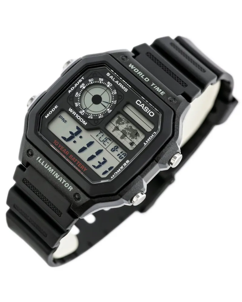 ZEGAREK MĘSKI CASIO AE-1200WH-1AVCF (zd146a) + BOX ZEGAREK MĘSKI CASIO AE-1200WH-1AVCF (zd146a) + BOX