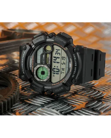 ZEGAREK MĘSKI CASIO Digital Moonphase  WS-1500H-1A + BOX