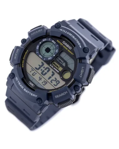 ZEGAREK MĘSKI CASIO Digital Moonphase WS-1500H-2AVEF + BOX