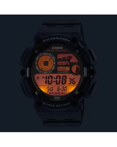 ZEGAREK MĘSKI CASIO Digital Moonphase WS-1500H-2AVEF + BOX