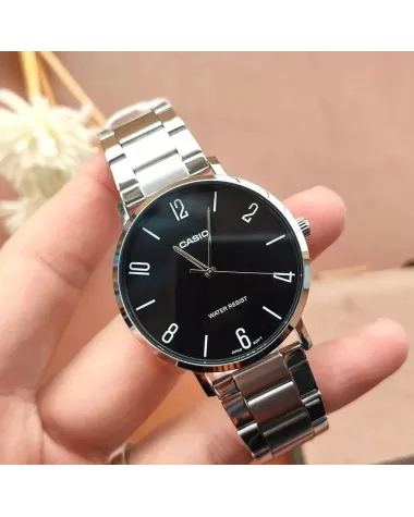 ZEGAREK MĘSKI CASIO  MTP-VT01D-1B2 (zd165i) + BOX