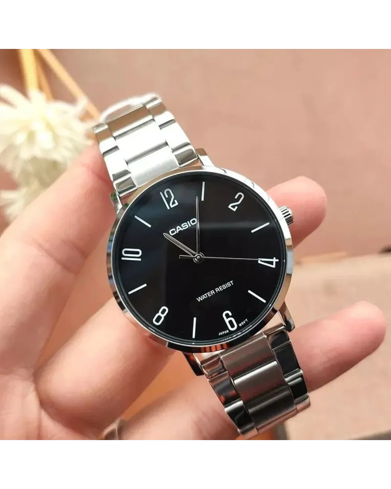 ZEGAREK MĘSKI CASIO  MTP-VT01D-1B2 (zd165i) + BOX