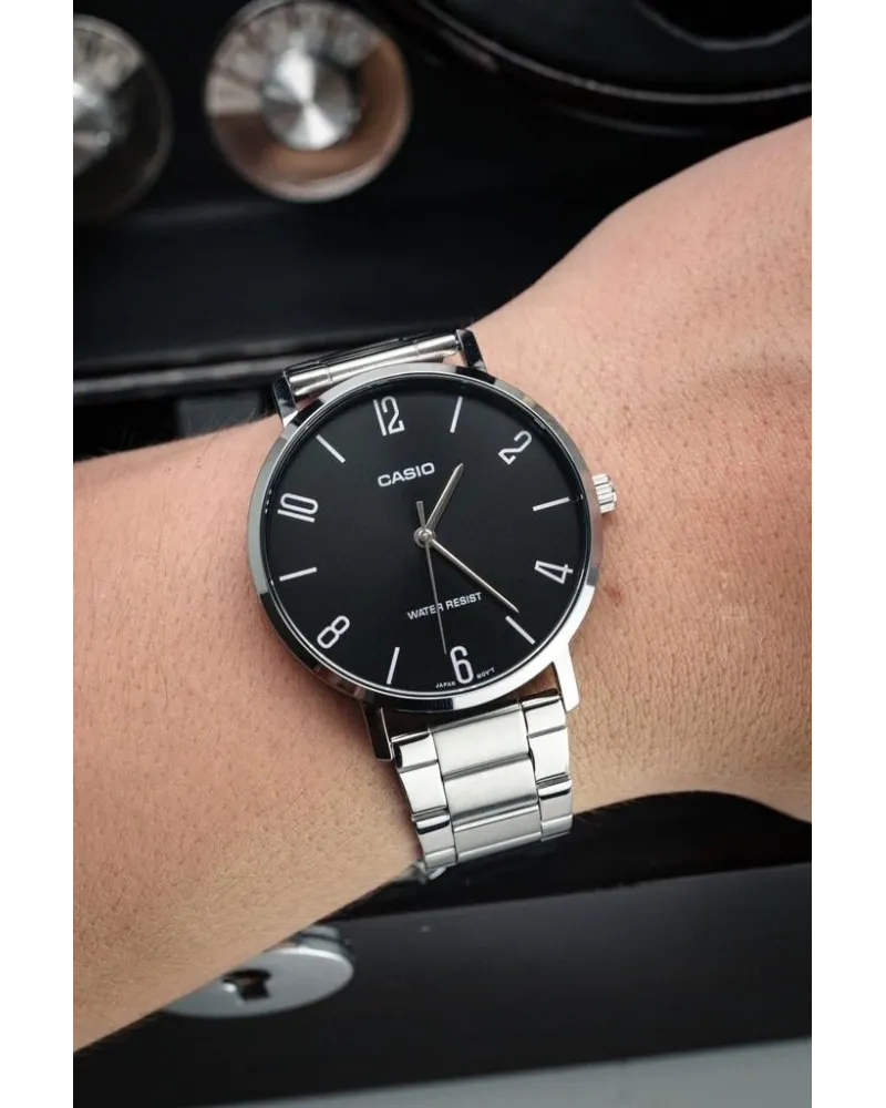ZEGAREK MĘSKI CASIO  MTP-VT01D-1B2 (zd165i) + BOX
