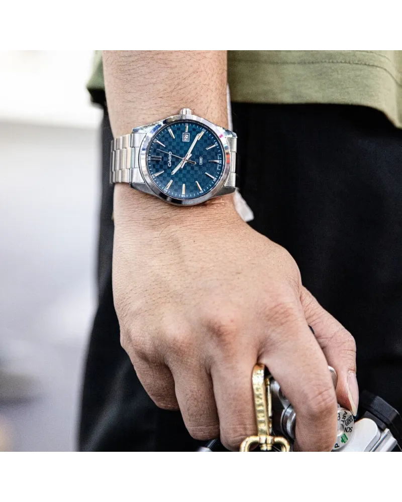 ZEGAREK MĘSKI CASIO MTP-VD03D-2A2 + BOX