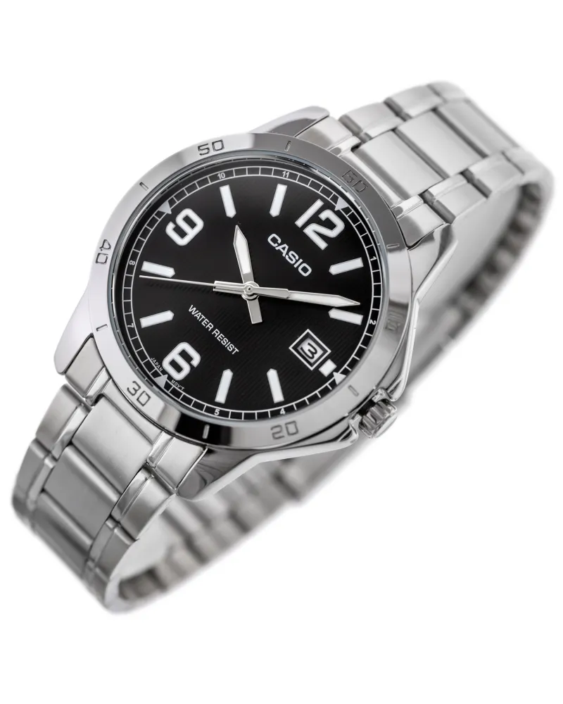 ZEGAREK MĘSKI CASIO MTP-V004D-1B2 (zd047f) + BOX ZEGAREK MĘSKI CASIO MTP-V004D-1B2 (zd047f) + BOX