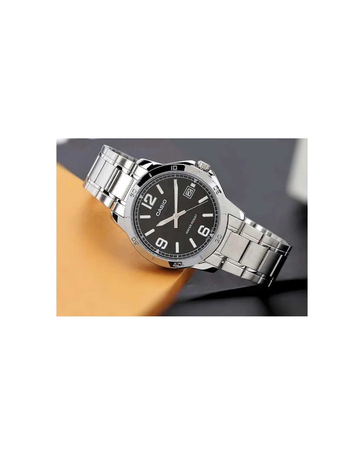 ZEGAREK MĘSKI CASIO MTP-V004D-1B2 (zd047f) + BOX ZEGAREK MĘSKI CASIO MTP-V004D-1B2 (zd047f) + BOX