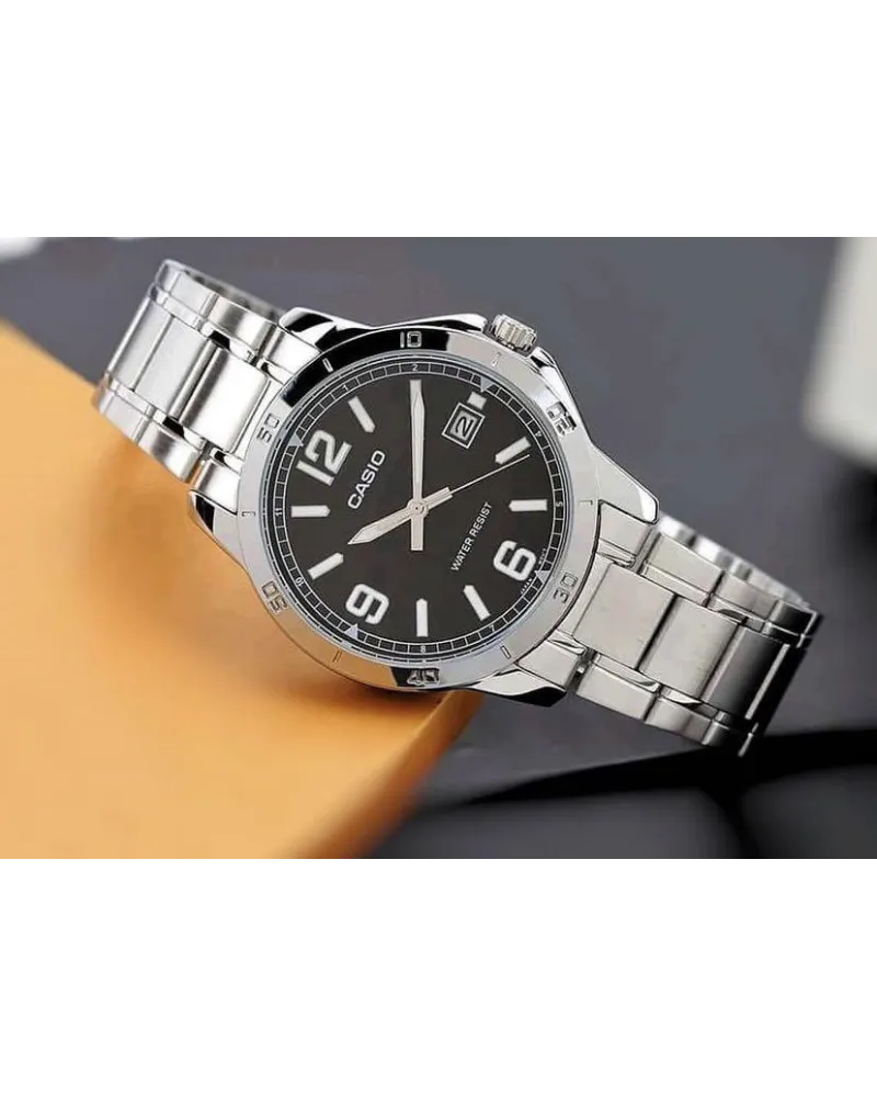 ZEGAREK MĘSKI CASIO MTP-V004D-1B2 (zd047f) + BOX ZEGAREK MĘSKI CASIO MTP-V004D-1B2 (zd047f) + BOX