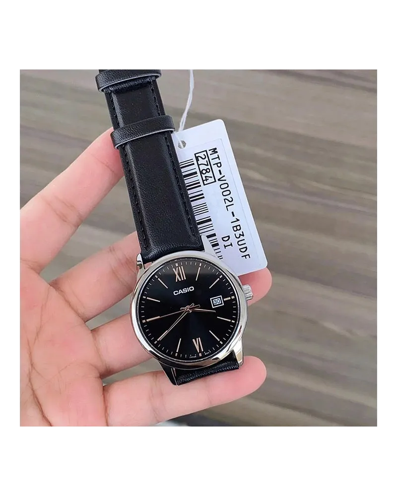 ZEGAREK MĘSKI CASIO MTP-V002L-1B3 + BOX (zd224a) ZEGAREK MĘSKI CASIO MTP-V002L-1B3 + BOX (zd224a)