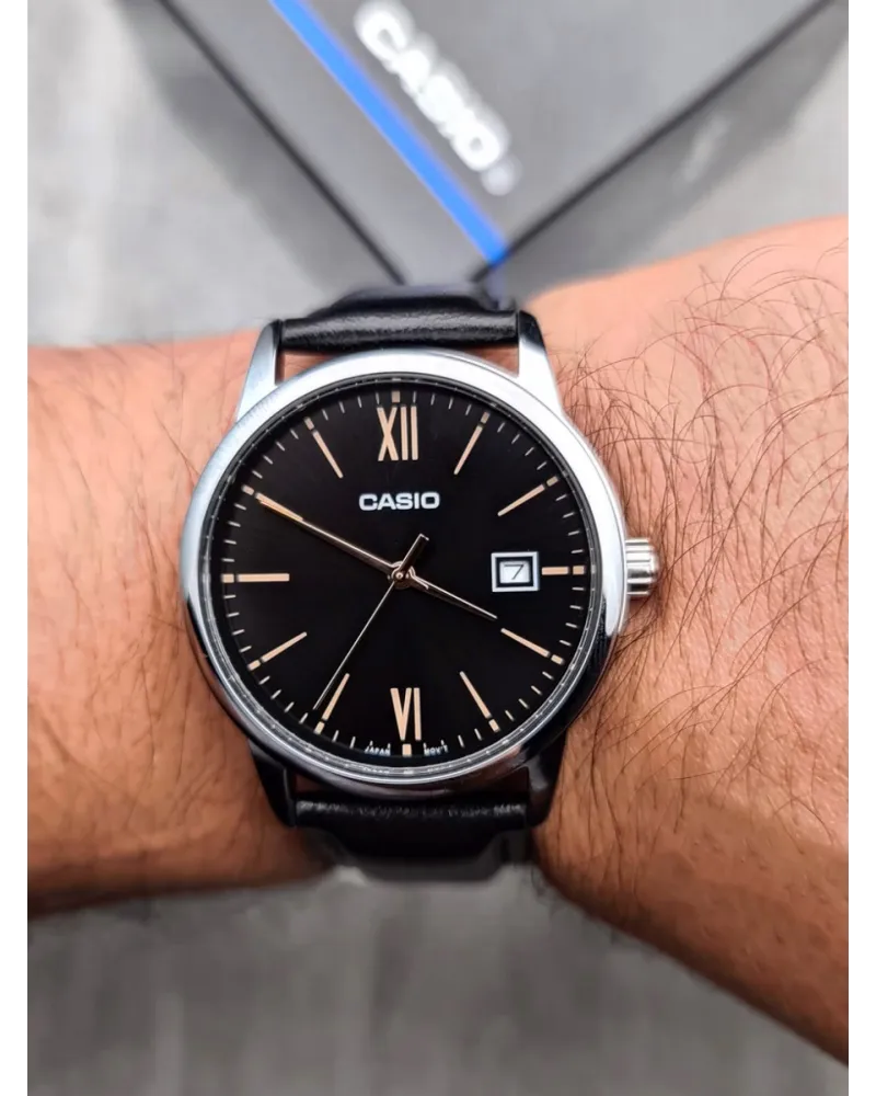 ZEGAREK MĘSKI CASIO MTP-V002L-1B3 + BOX (zd224a) ZEGAREK MĘSKI CASIO MTP-V002L-1B3 + BOX (zd224a)