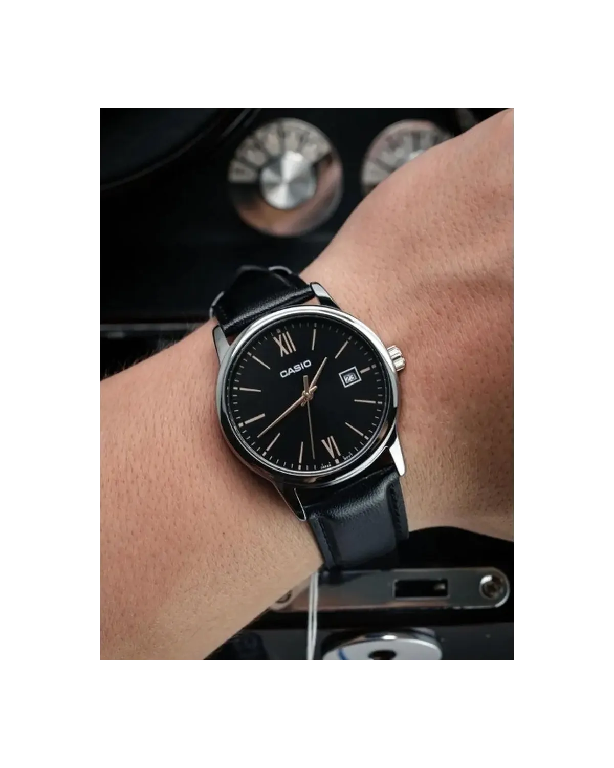 ZEGAREK MĘSKI CASIO MTP-V002L-1B3 + BOX (zd224a) ZEGAREK MĘSKI CASIO MTP-V002L-1B3 + BOX (zd224a)