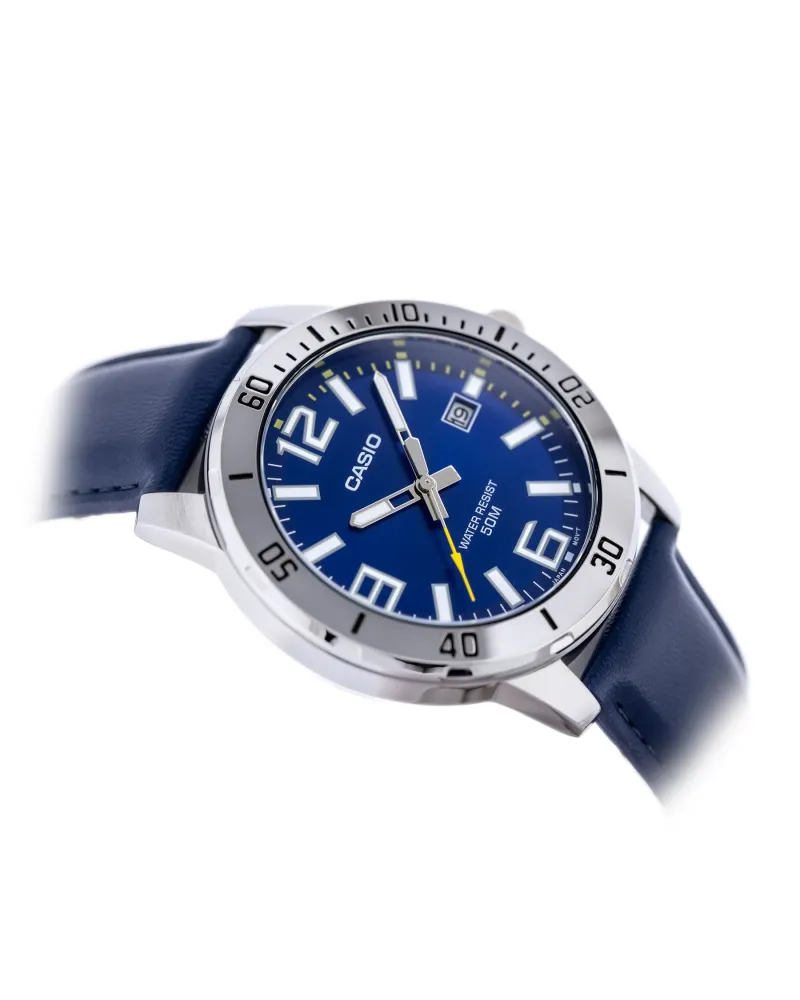 ZEGAREK MĘSKI CASIO MTP-VD01L-2BV (zd169a) + BOX