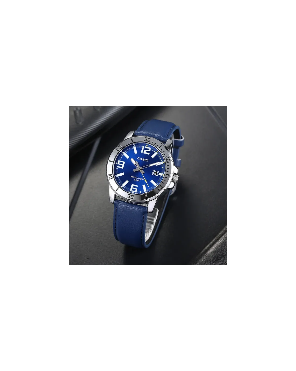 ZEGAREK MĘSKI CASIO MTP-VD01L-2BV (zd169a) + BOX