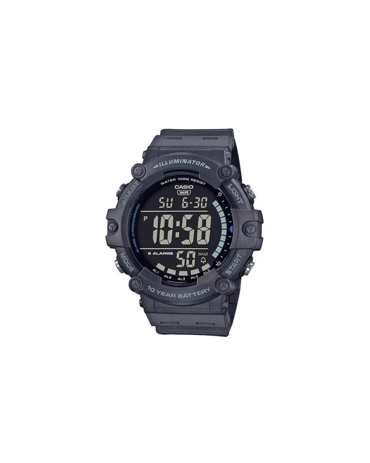 ZEGAREK MĘSKI CASIO SPORT ILLUMINATOR AE-1500WH-8B + BOX
