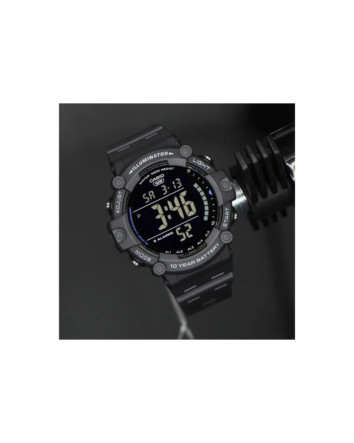 ZEGAREK MĘSKI CASIO SPORT ILLUMINATOR AE-1500WH-8B + BOX