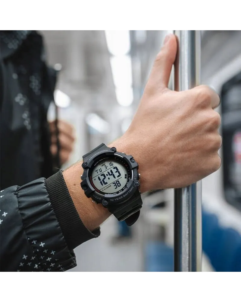 ZEGAREK MĘSKI CASIO SPORT ILLUMINATOR AE-1500WH-8B + BOX