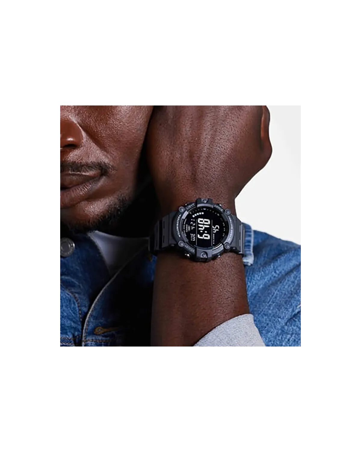 ZEGAREK MĘSKI CASIO SPORT ILLUMINATOR AE-1500WH-8B + BOX
