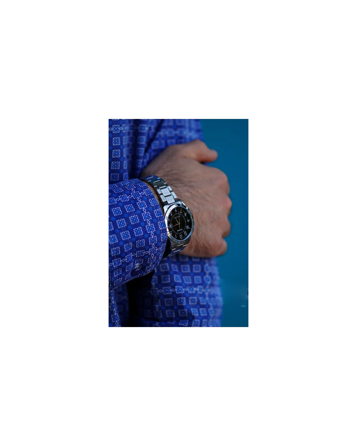ZEGAREK MĘSKI CASIO MTP-V004D-1B (zd047d) + BOX