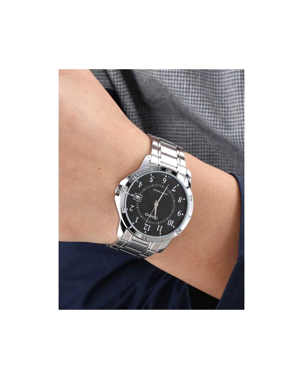 ZEGAREK MĘSKI CASIO MTP-V004D-1B (zd047d) + BOX