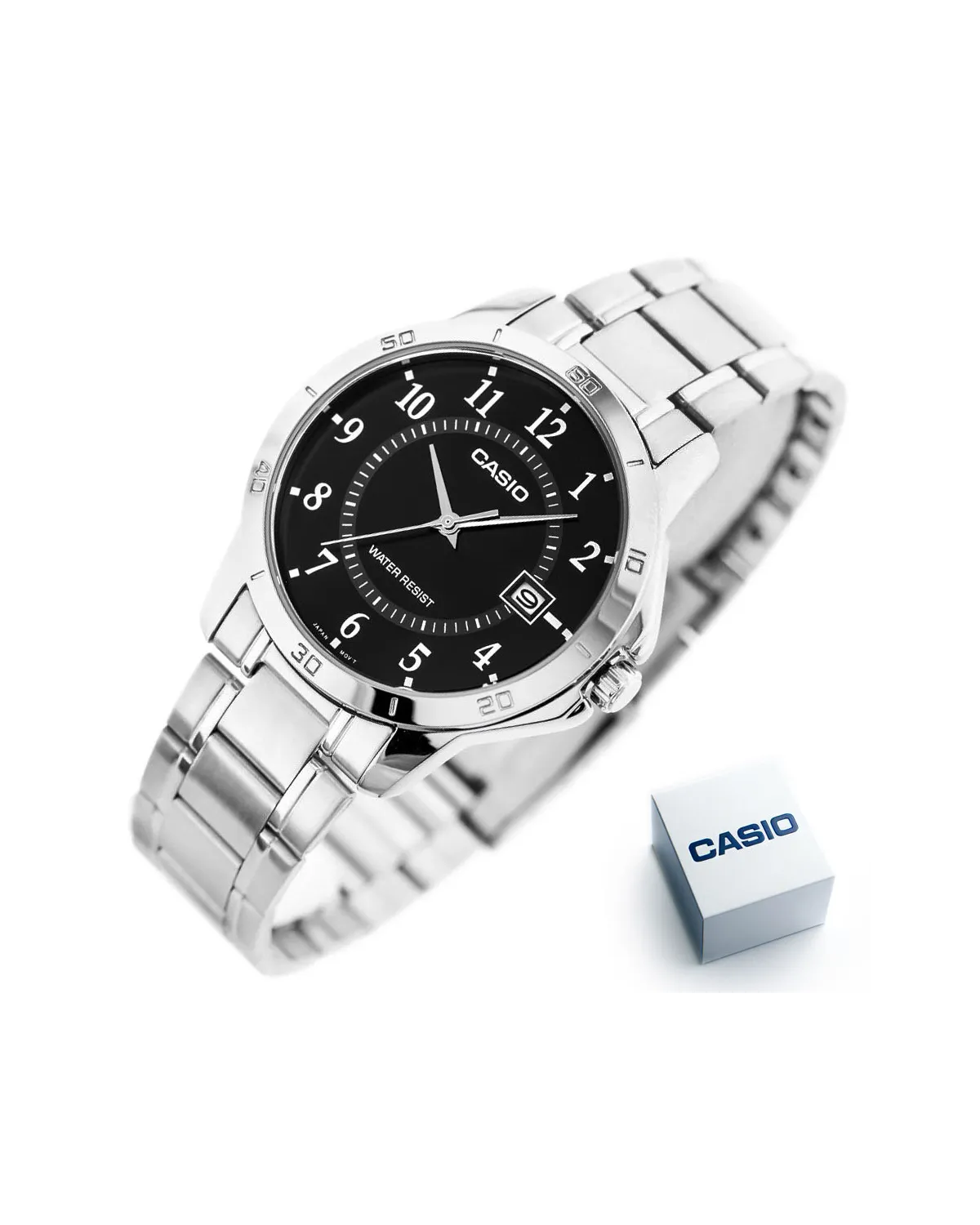 ZEGAREK MĘSKI CASIO MTP-V004D-1B (zd047d) + BOX