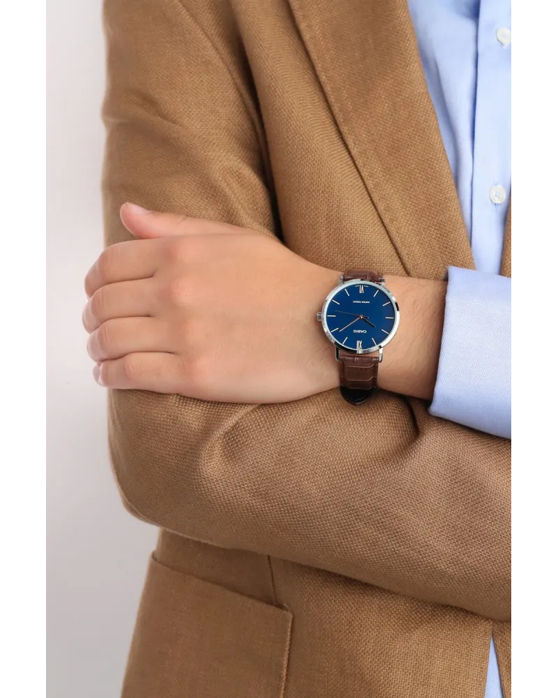 ZEGAREK MĘSKI CASIO MTP-VT01L-2B + BOX