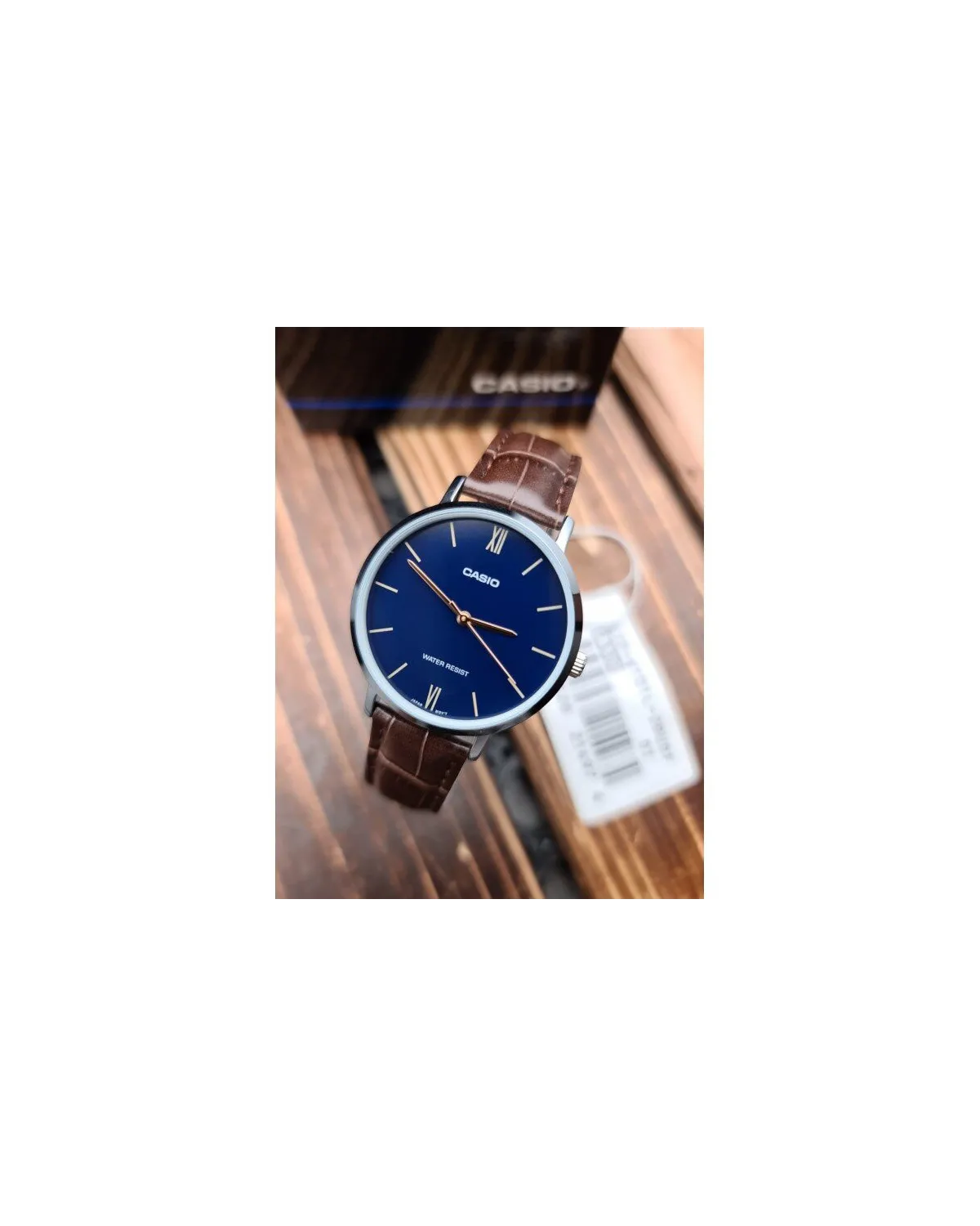 ZEGAREK MĘSKI CASIO MTP-VT01L-2B + BOX