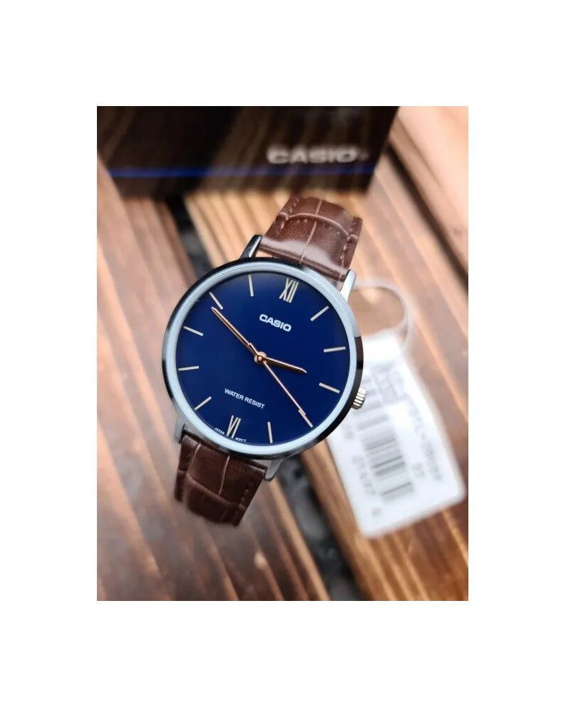 ZEGAREK MĘSKI CASIO MTP-VT01L-2B + BOX