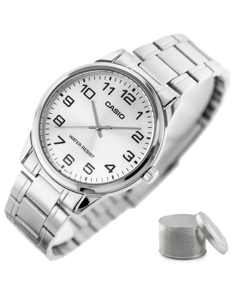 ZEGAREK MĘSKI CASIO MTP-V001D-7BUDF (zd107a) + BOX
