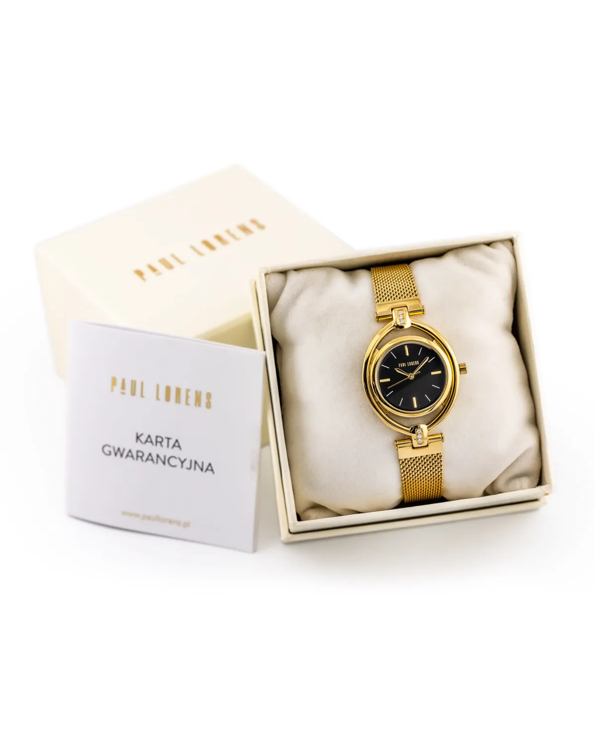 ZEGAREK DAMSKI PAUL LORENS -  PL13628B-1D1  (zg555a) + BOX
