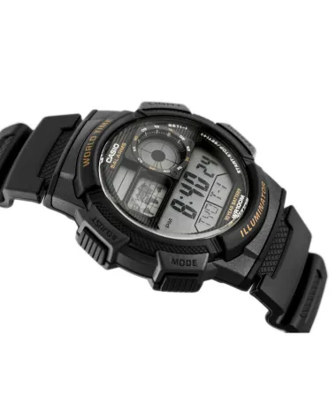 ZEGAREK MĘSKI CASIO AE-1000W-1AV - WORLD TIME + BOX ZEGAREK MĘSKI CASIO AE-1000W-1AV - WORLD TIME + BOX