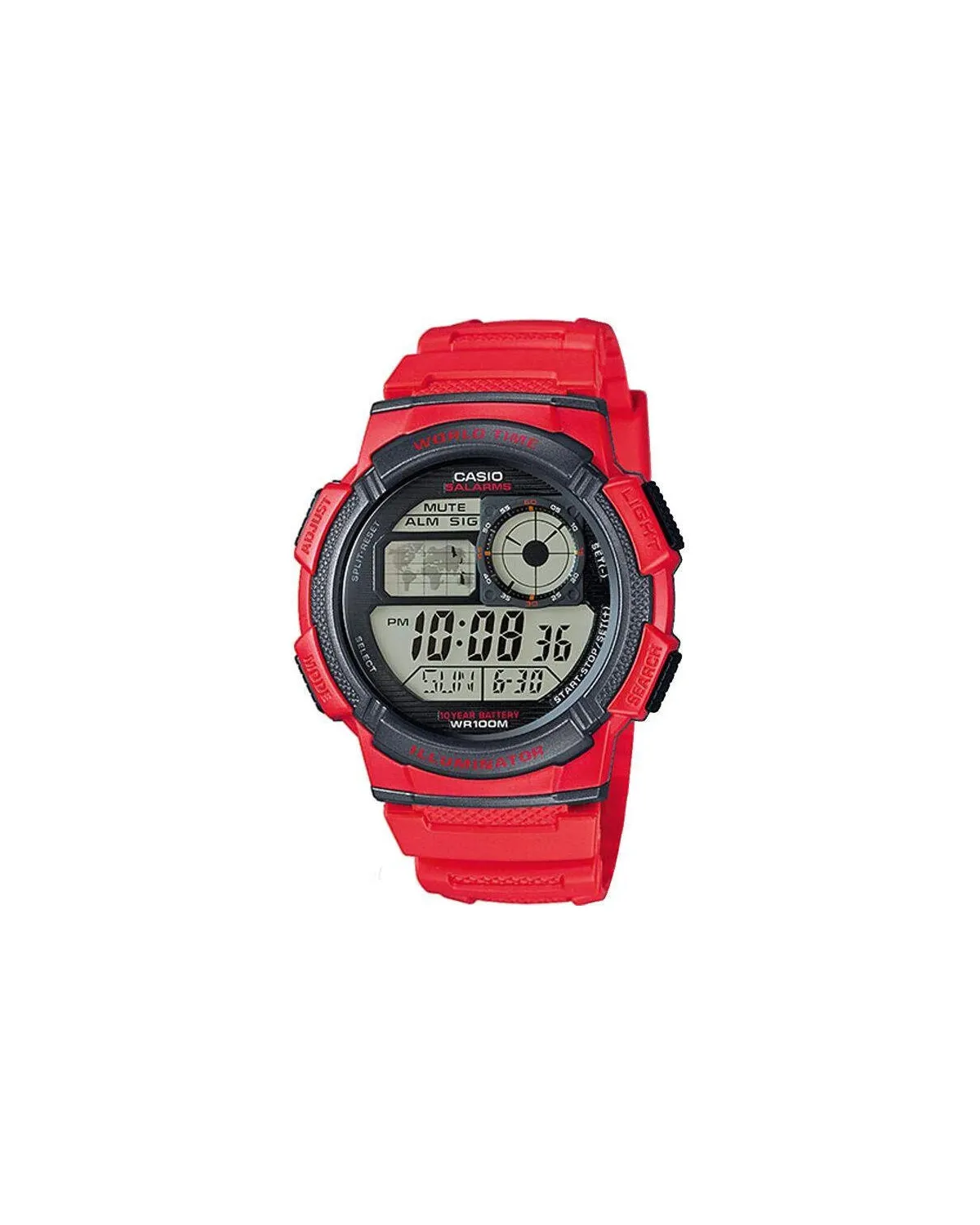 ZEGAREK MĘSKI CASIO AE-1000W 4AV (zd073c) - WORLD TIME + BOX