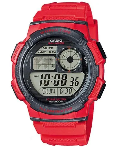 ZEGAREK MĘSKI CASIO AE-1000W 4AV (zd073c) - WORLD TIME + BOX